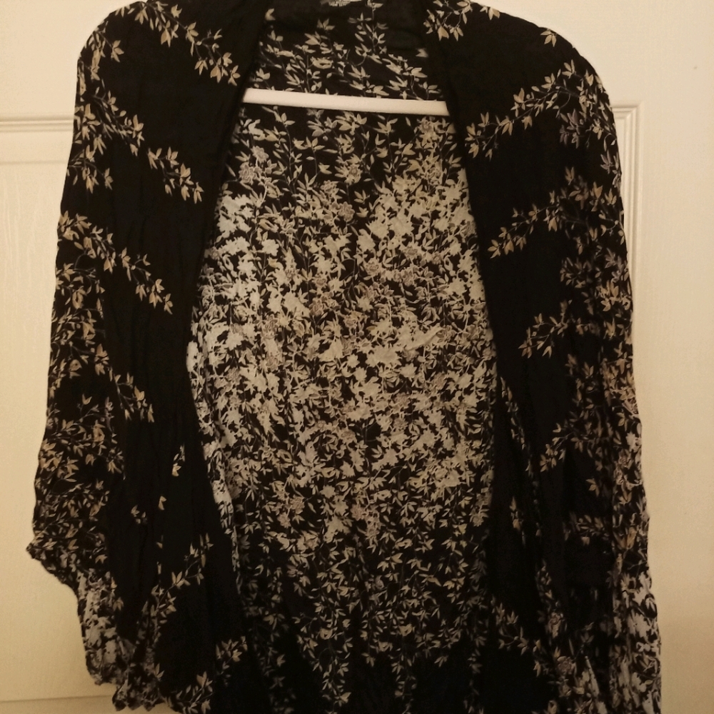 Floral cardigan